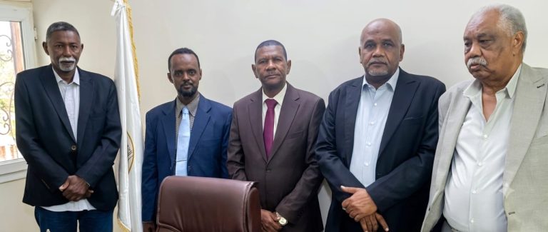 مساعد النائب العام يلتقي وفد الاتحاد العام للصحفيين السودانيين